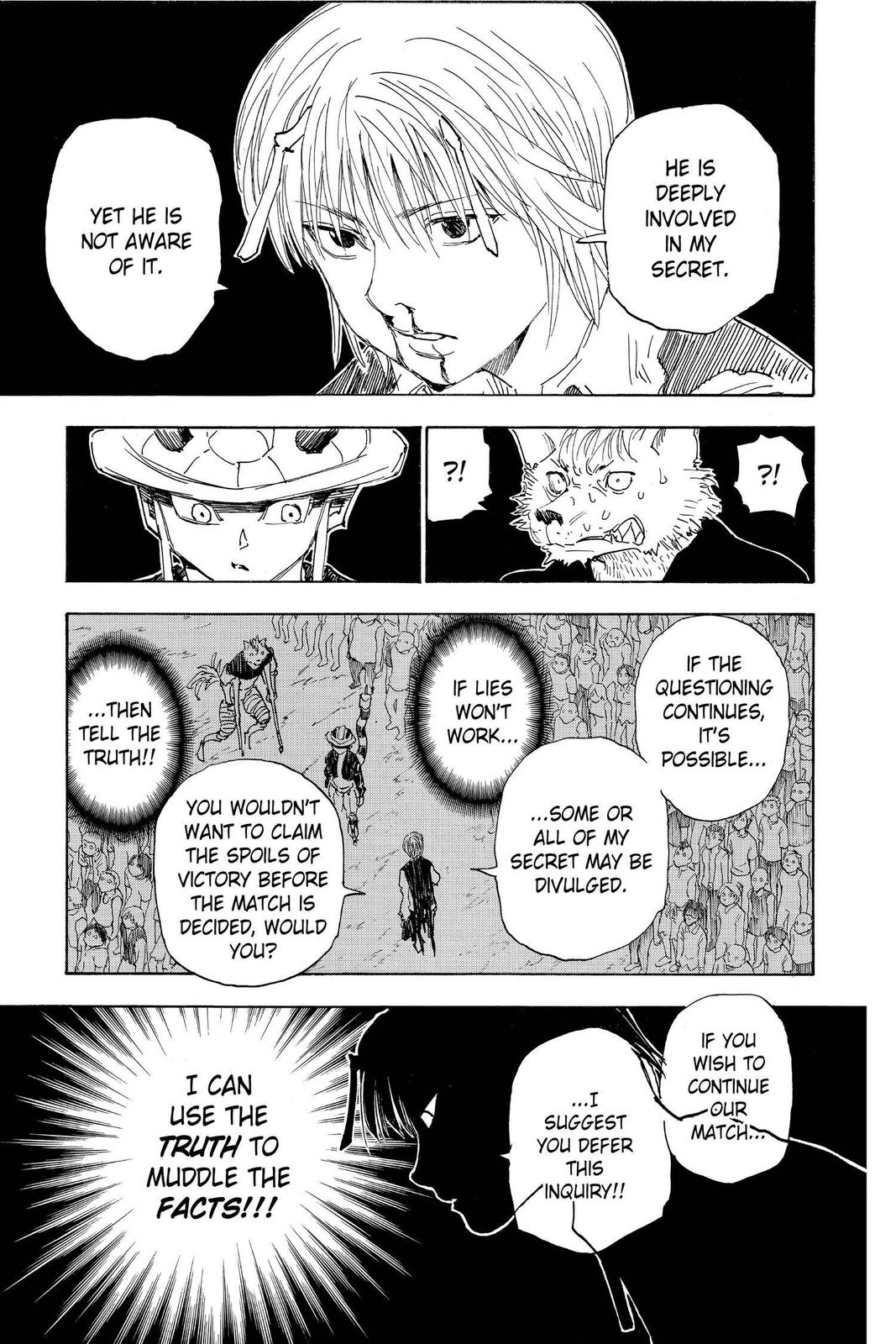 Read Hunter x Hunter chapter 312 image 11 on Lezhin