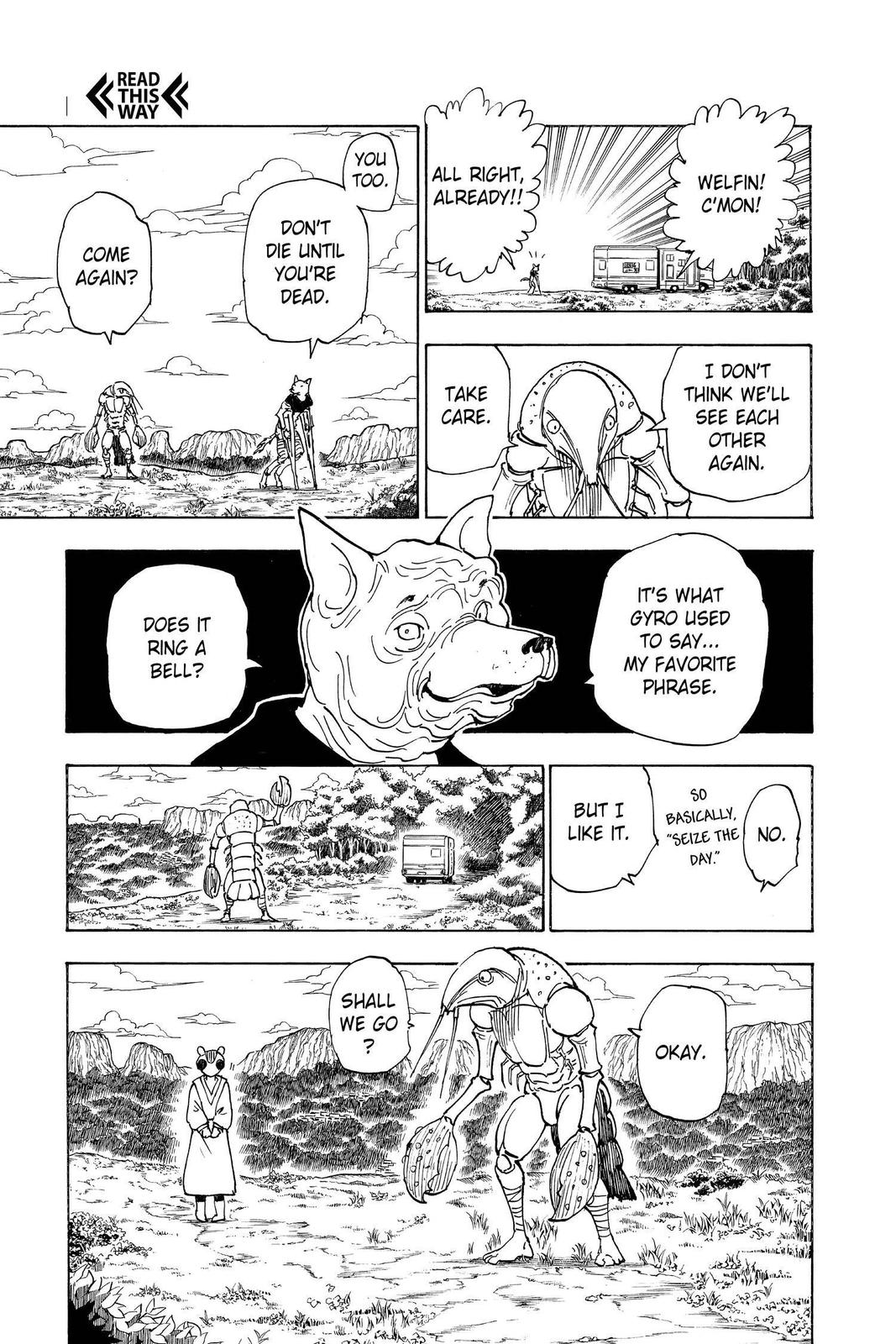 Read Hunter x Hunter chapter 315 image 2 on Lezhin