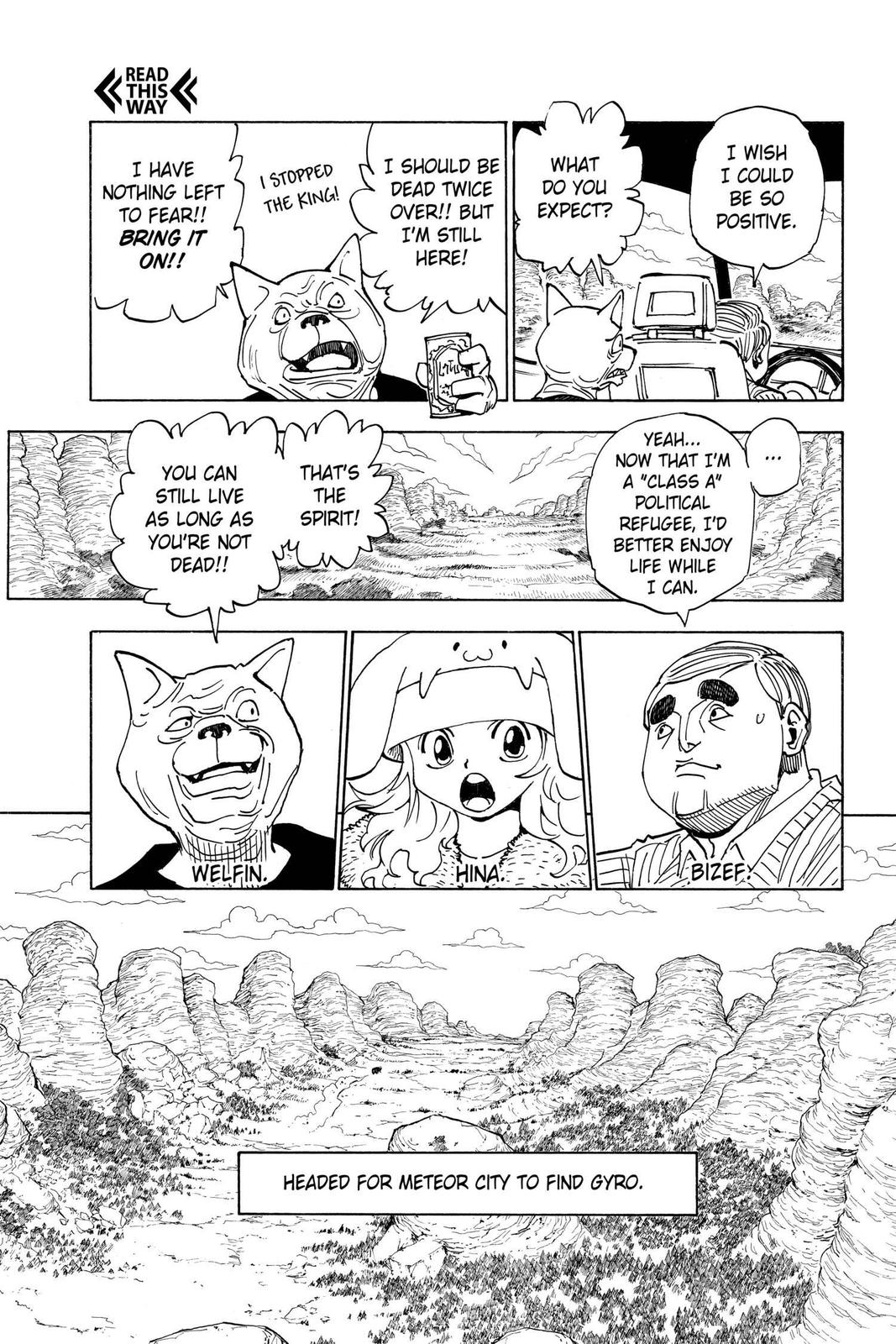 Read Hunter x Hunter chapter 315 image 4 on Lezhin