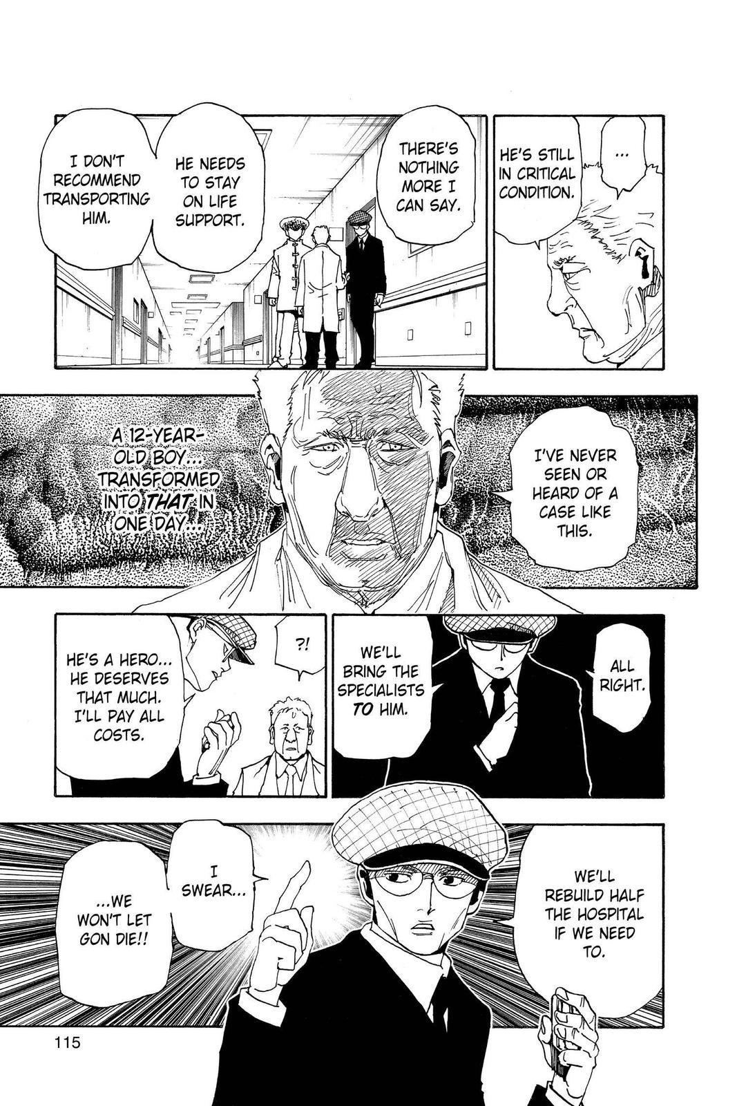 Read Hunter x Hunter chapter 316 image 6 on Lezhin