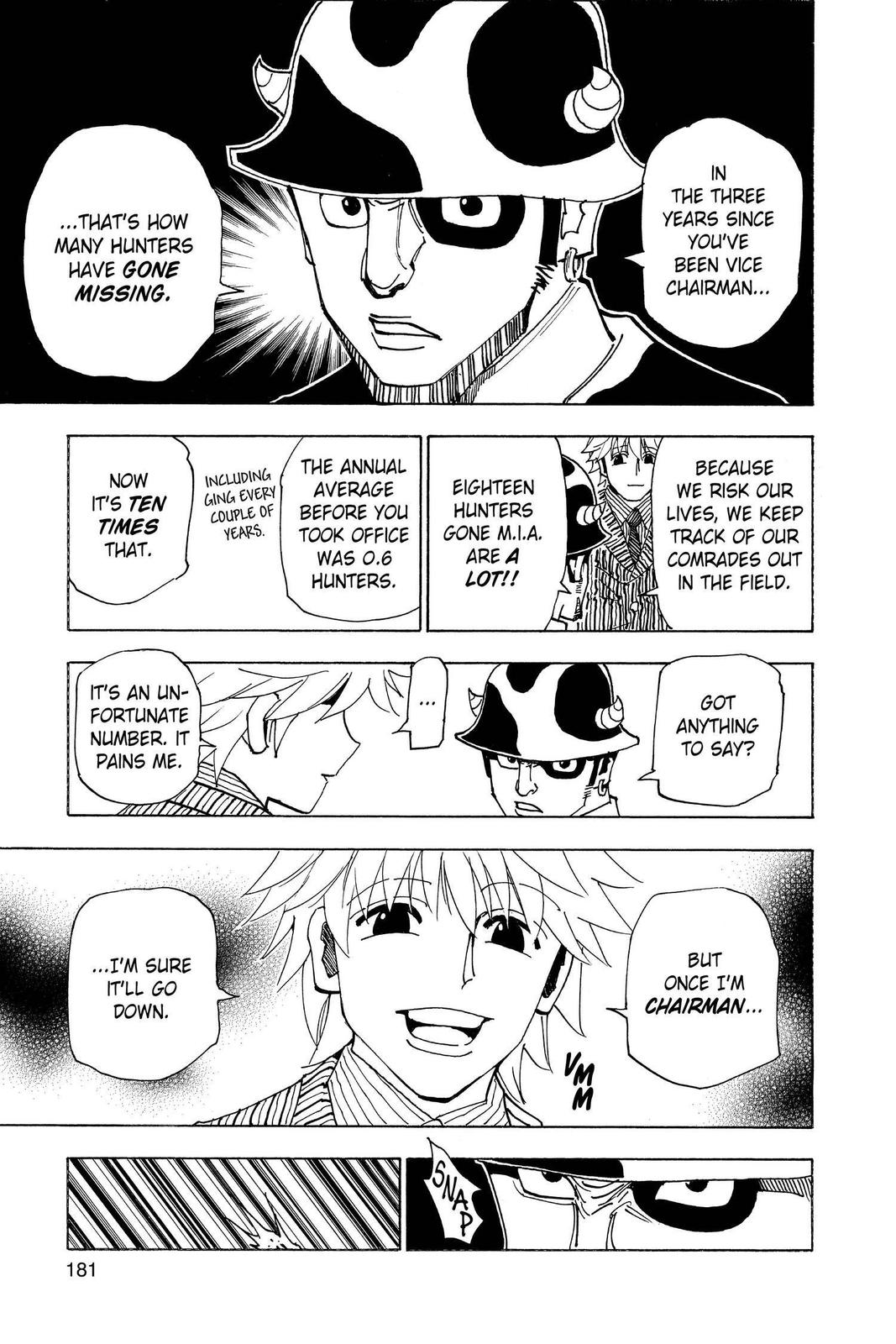 Read Hunter x Hunter chapter 319 image 10 on Lezhin