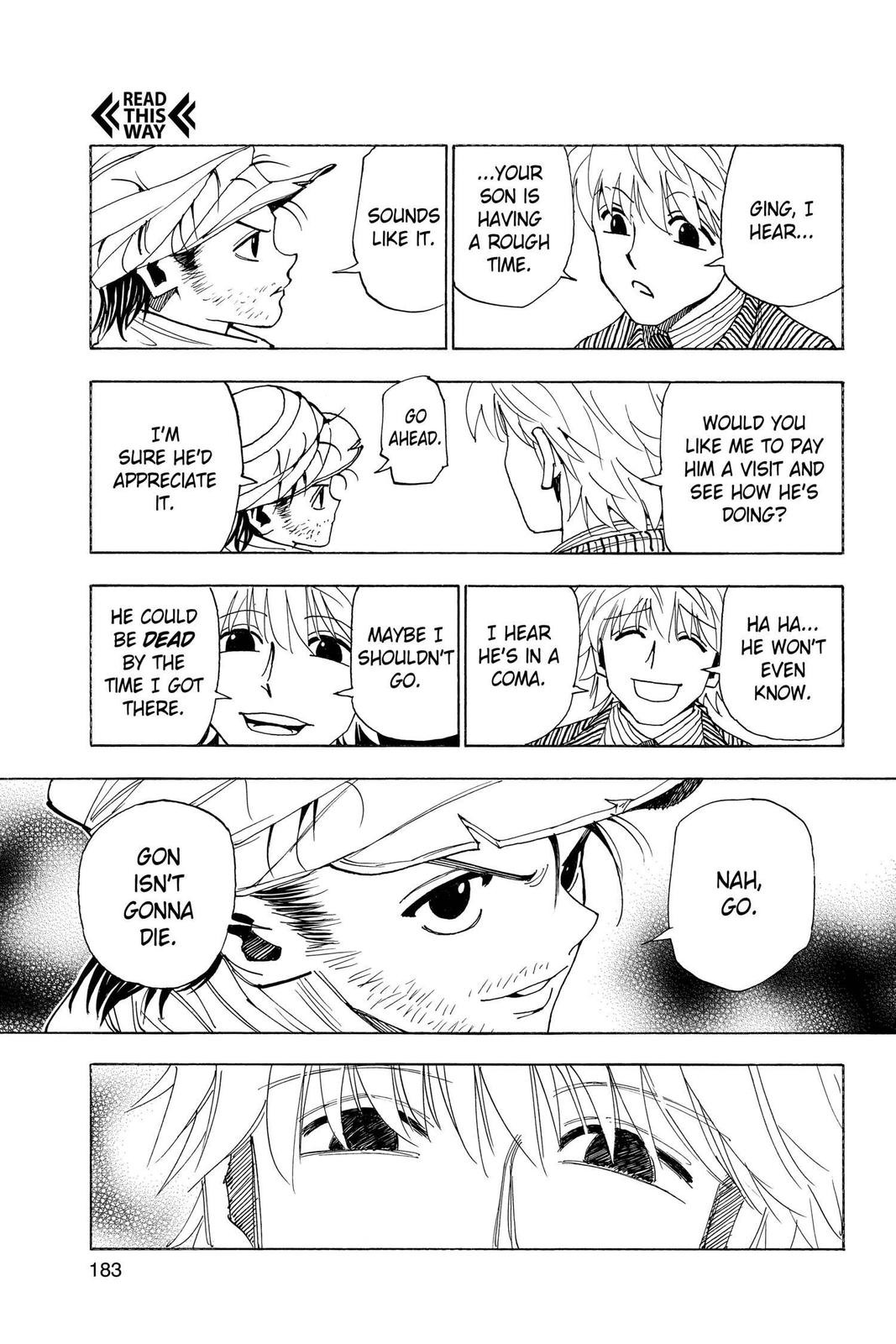 Read Hunter x Hunter chapter 319 image 12 on Lezhin