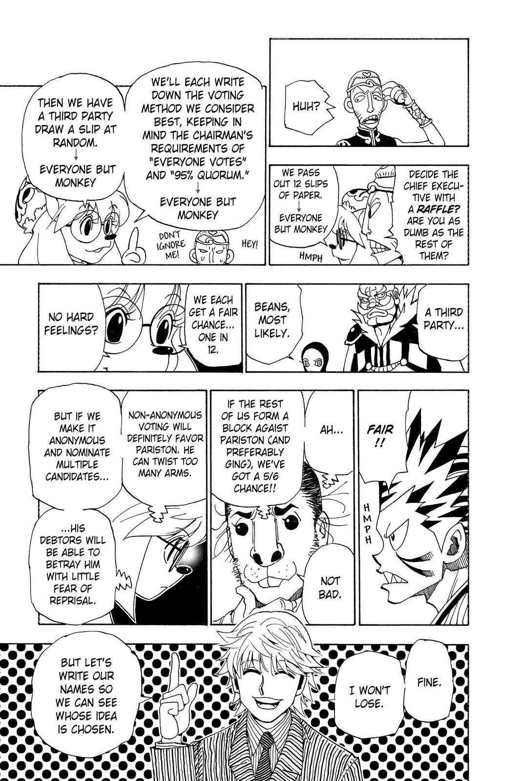 Read Hunter x Hunter chapter 319 image 14 on Lezhin
