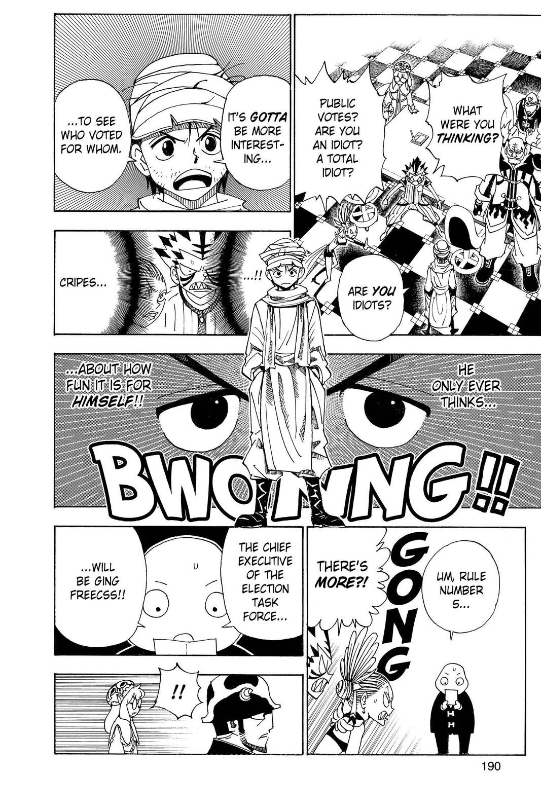 Read Hunter x Hunter chapter 320 image 1 on Lezhin