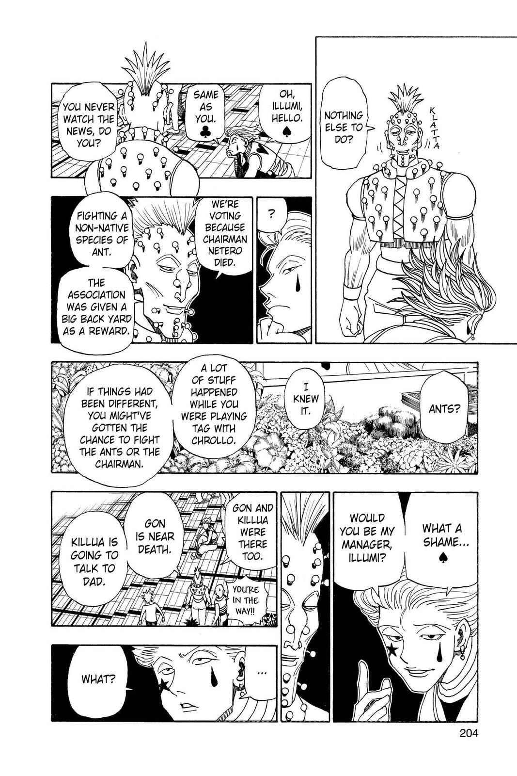 Read Hunter x Hunter chapter 320 image 12 on Lezhin