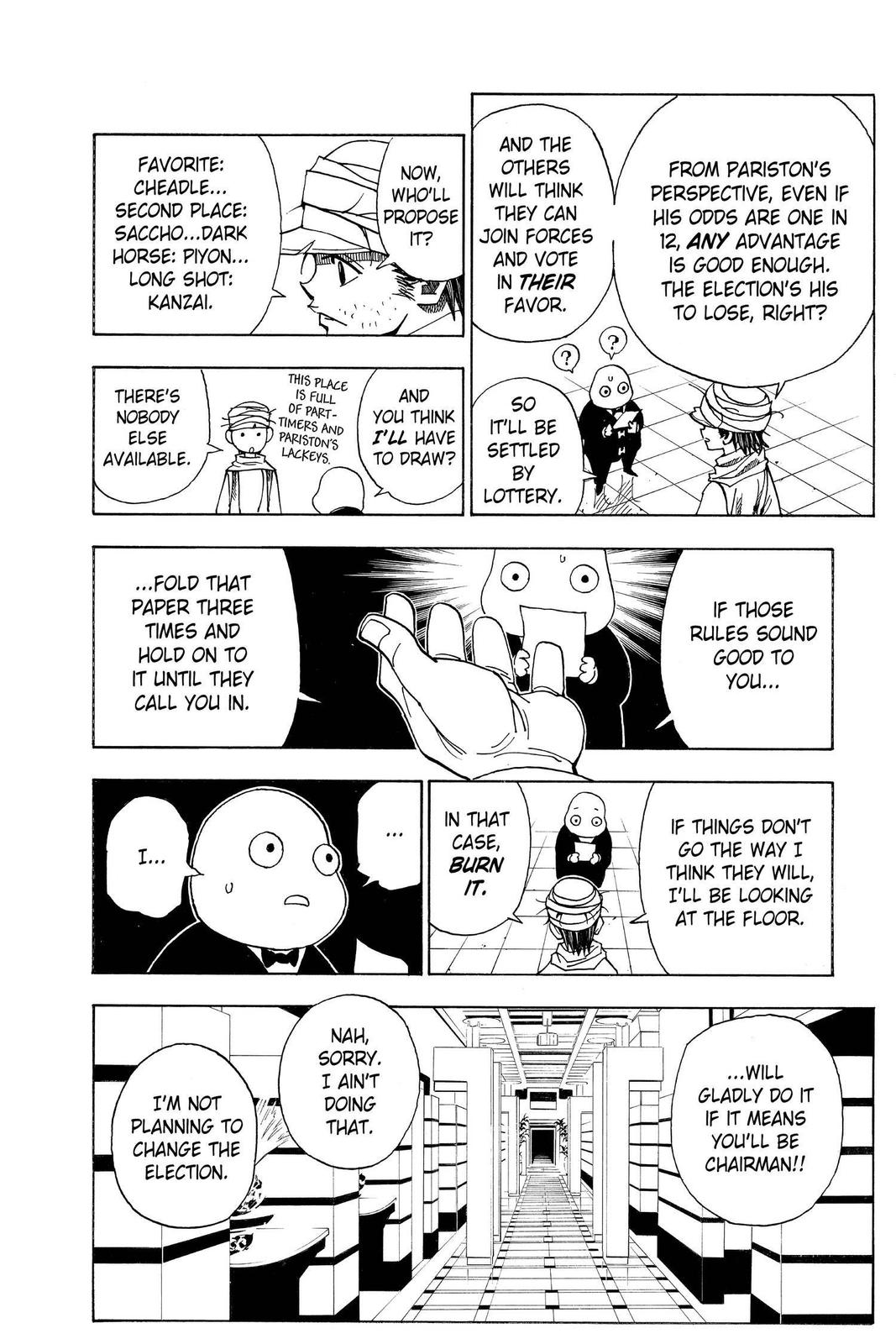 Read Hunter x Hunter chapter 320 image 5 on Lezhin
