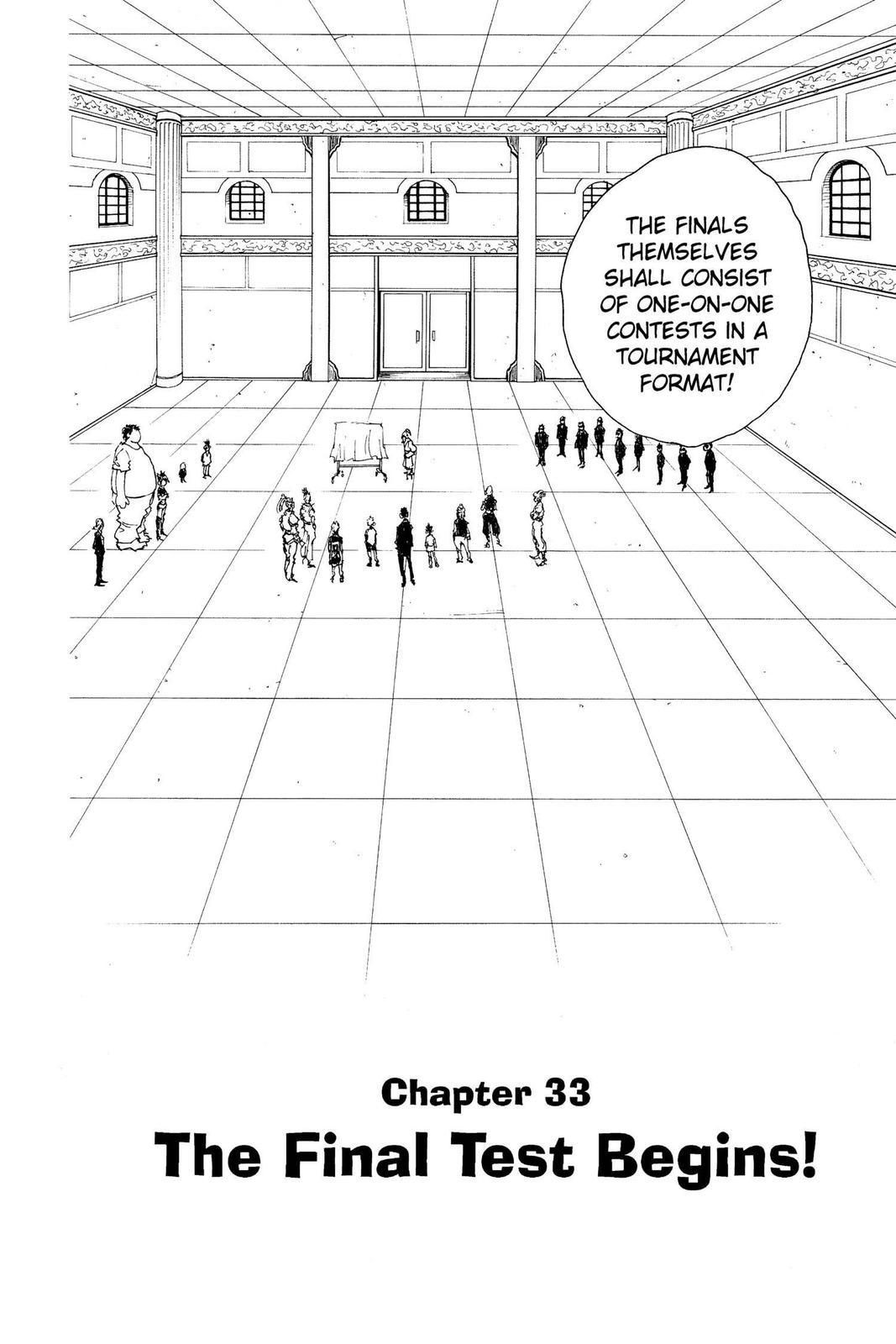 Read Hunter x Hunter chapter 33 image 1 on Lezhin