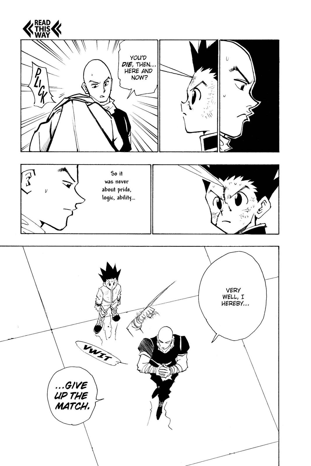Read Hunter x Hunter chapter 34 image 14 on Lezhin