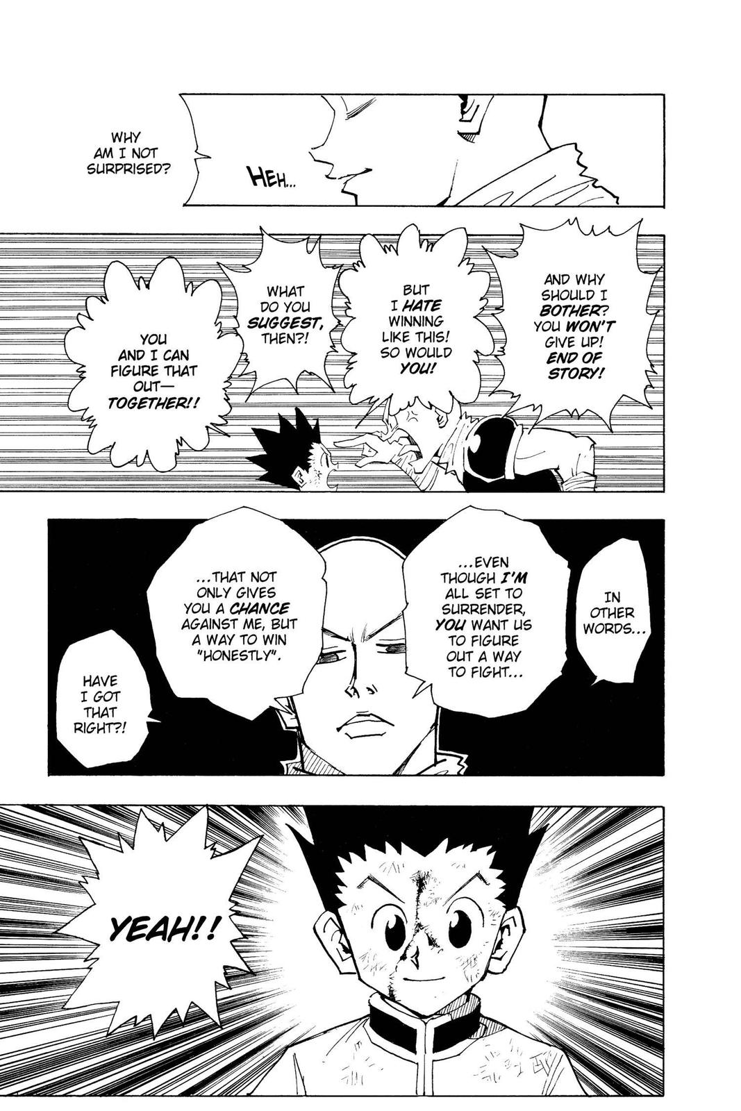 Read Hunter x Hunter chapter 34 image 16 on Lezhin