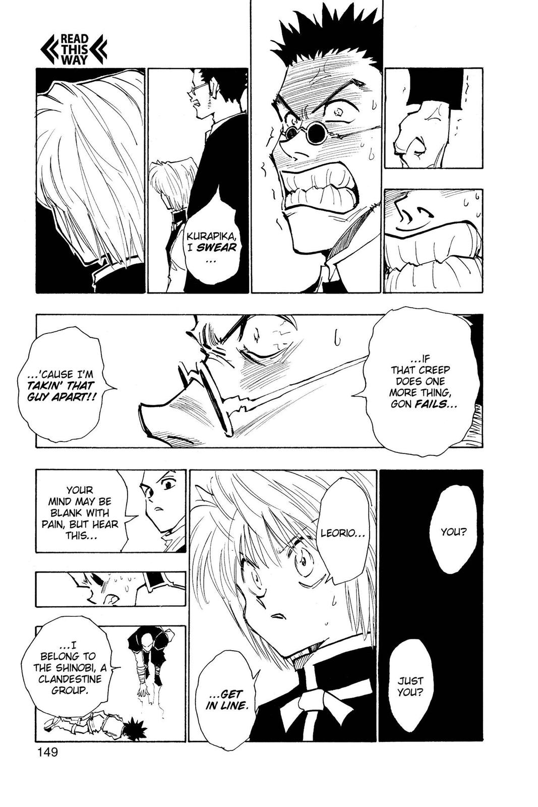 Read Hunter x Hunter chapter 34 image 2 on Lezhin