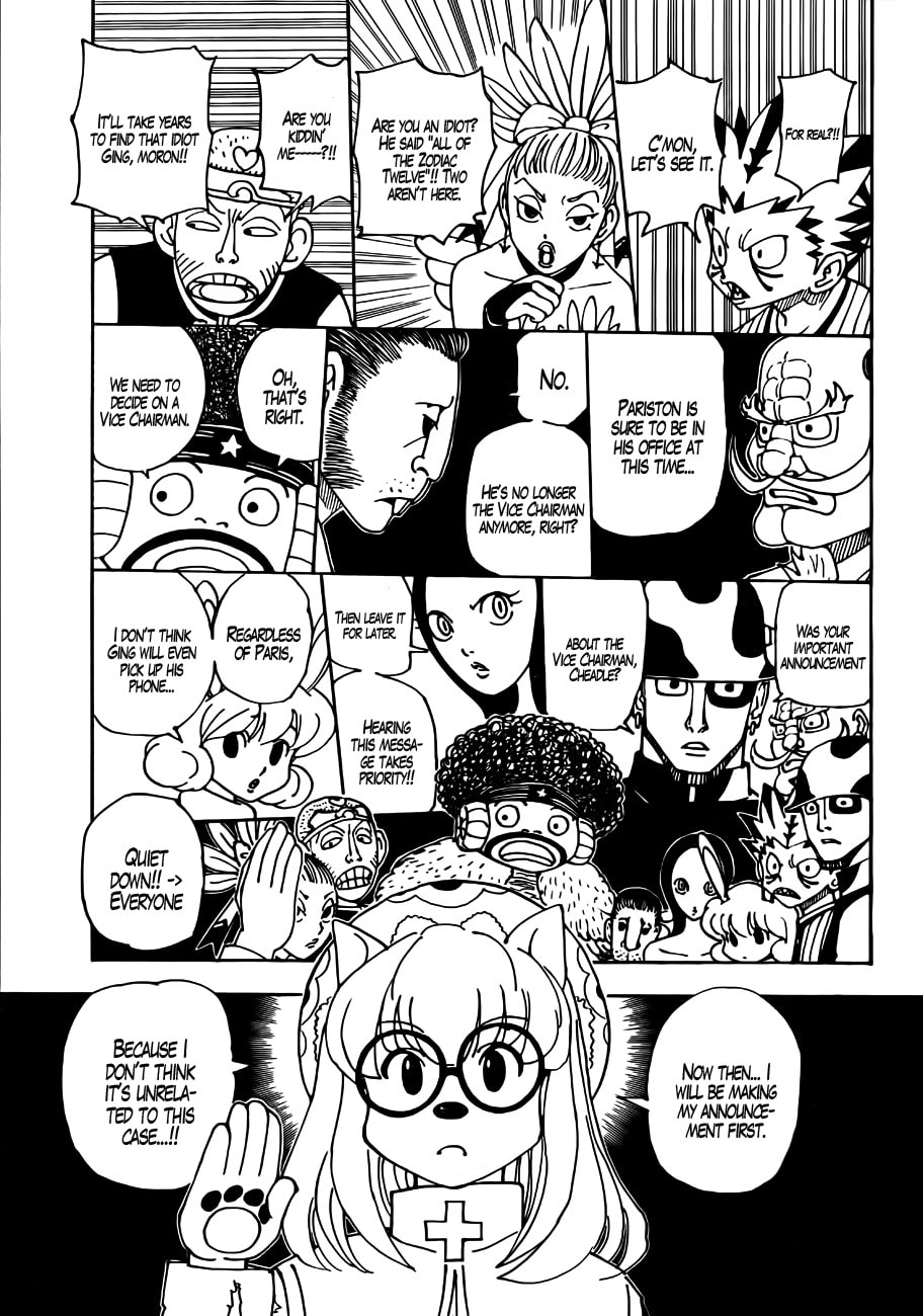 Read Hunter x Hunter chapter 340.1 image 13 on Lezhin