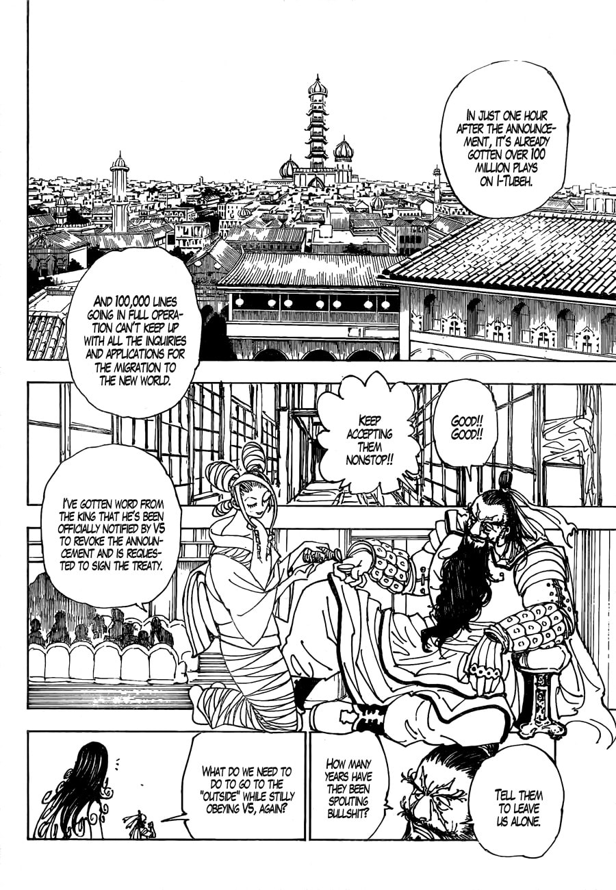 Read Hunter x Hunter chapter 340.1 image 14 on Lezhin