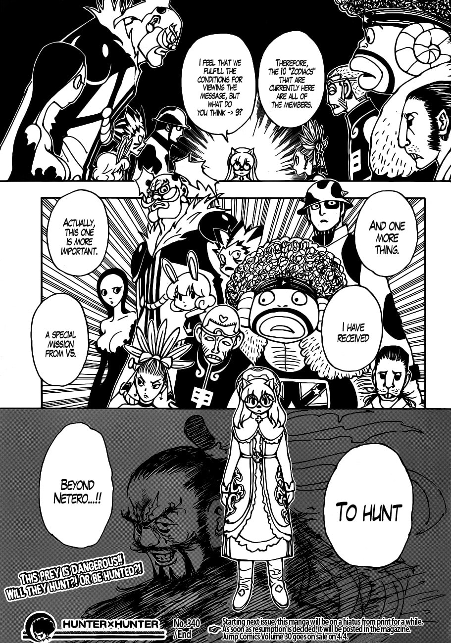 Read Hunter x Hunter chapter 340.1 image 18 on Lezhin