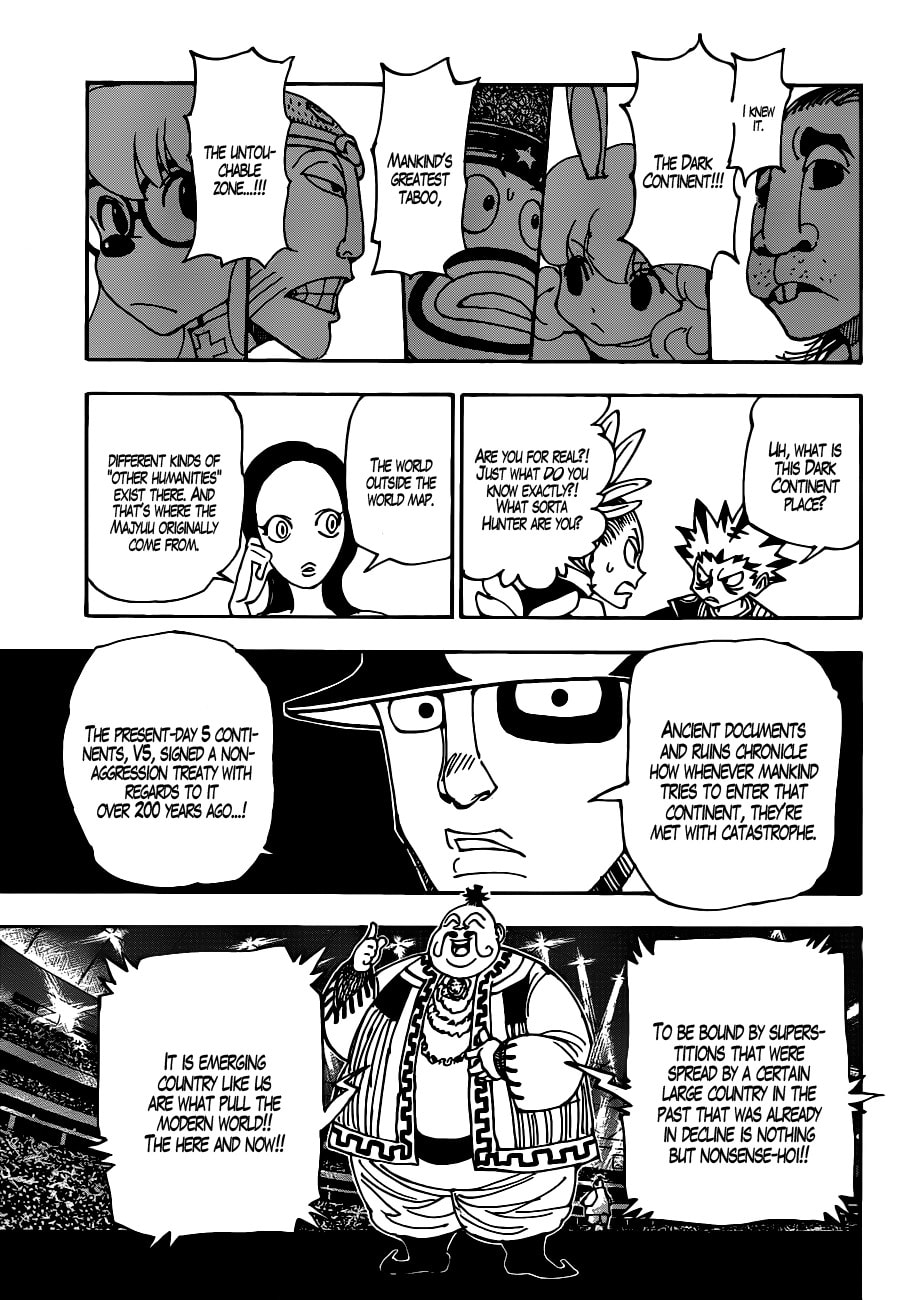 Read Hunter x Hunter chapter 340.1 image 3 on Lezhin