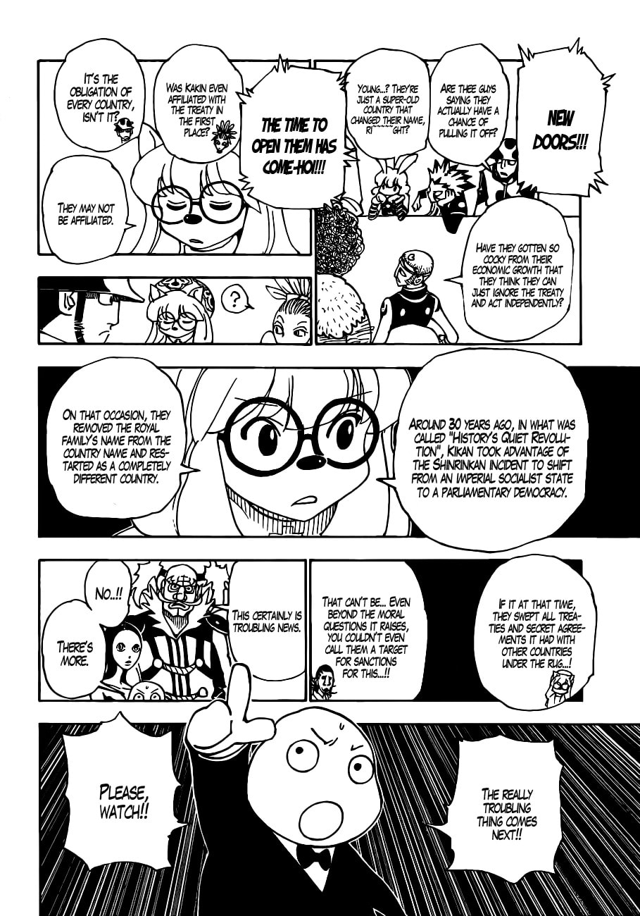 Read Hunter x Hunter chapter 340.1 image 4 on Lezhin