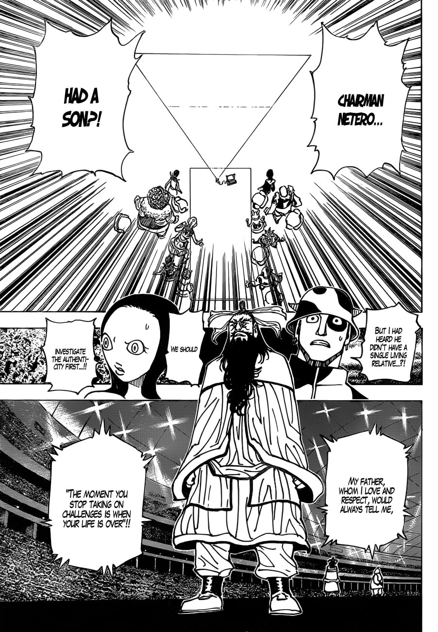 Read Hunter x Hunter chapter 340.1 image 7 on Lezhin