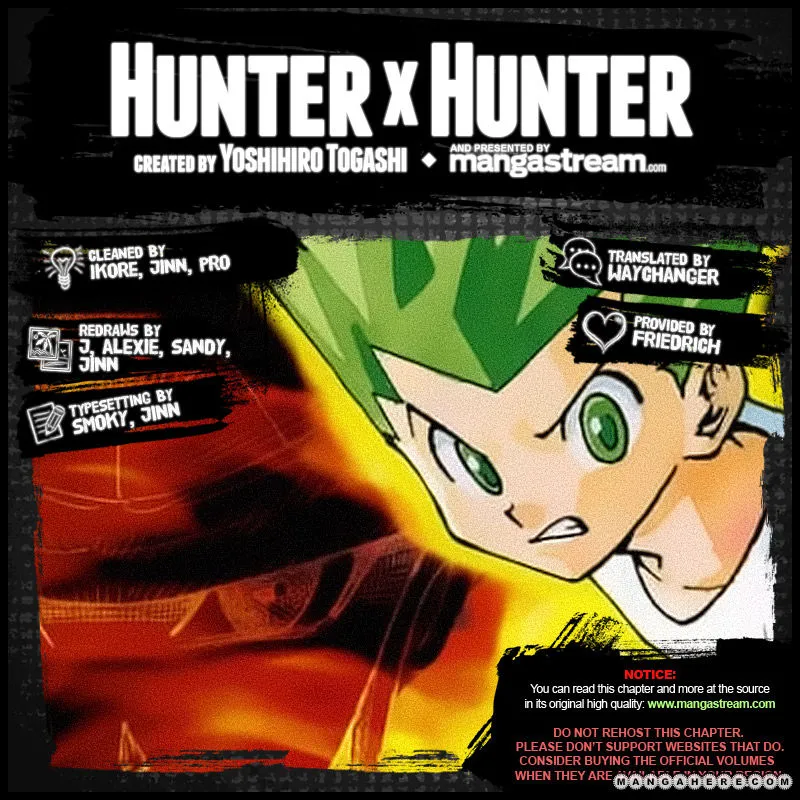 Read Hunter x Hunter chapter 340.5 image 1 on Lezhin