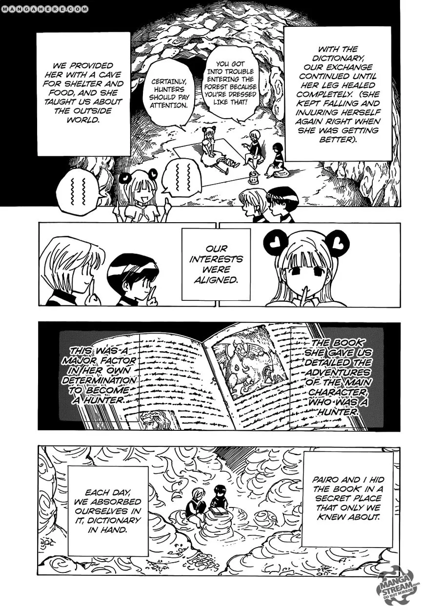 Read Hunter x Hunter chapter 340.5 image 14 on Lezhin