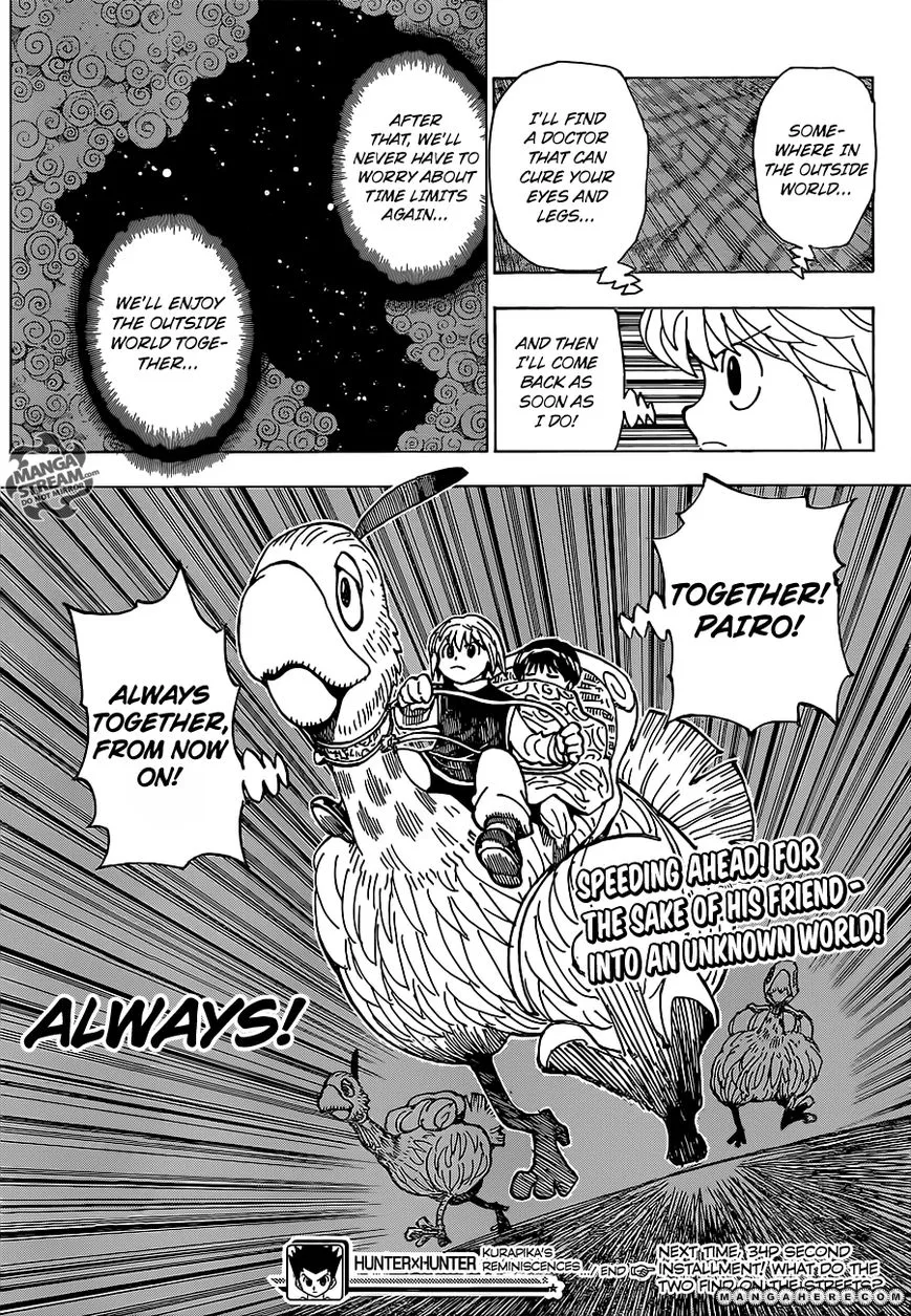 Read Hunter x Hunter chapter 340.5 image 32 on Lezhin