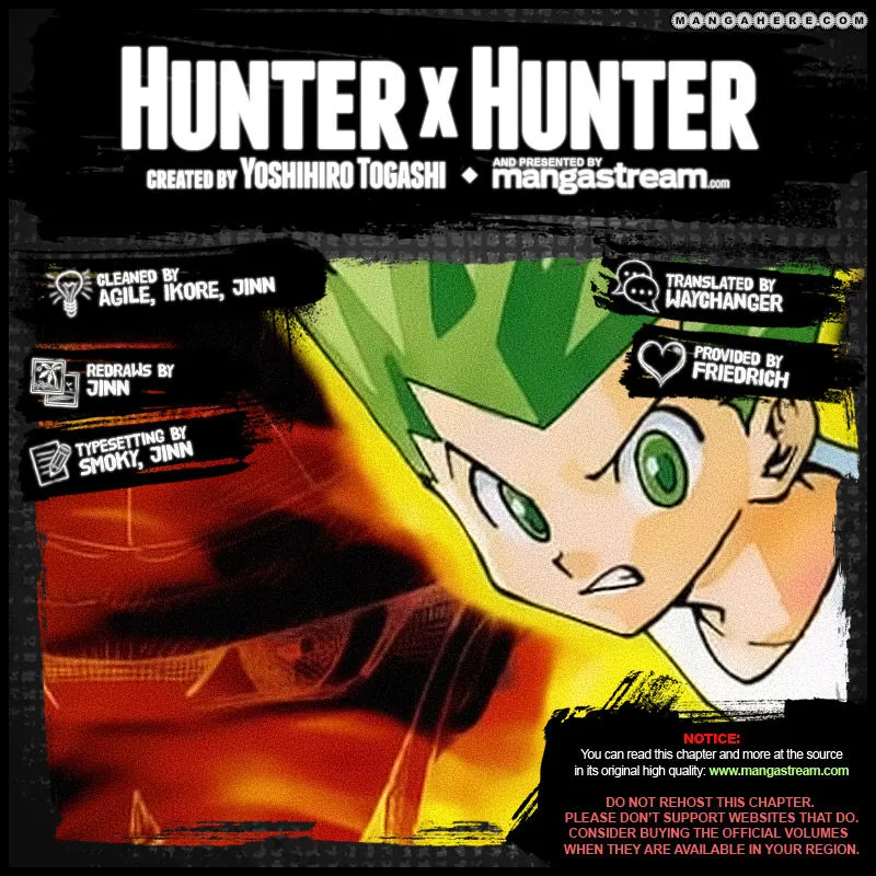 Read Hunter x Hunter chapter 340.6 image 1 on Lezhin
