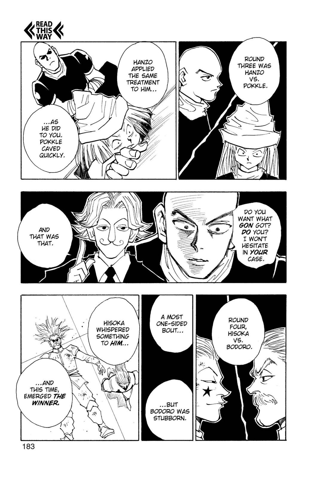 Read Hunter x Hunter chapter 35 image 16 on Lezhin
