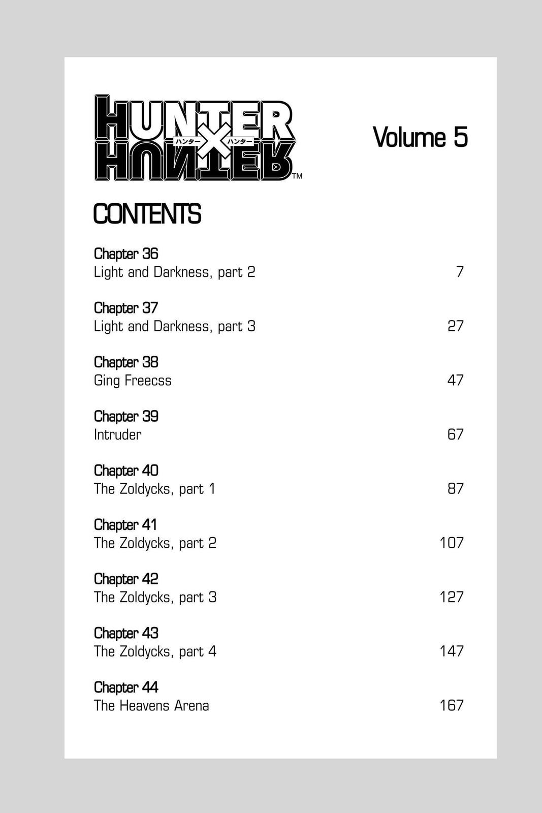 Read Hunter x Hunter chapter 36 image 5 on Lezhin