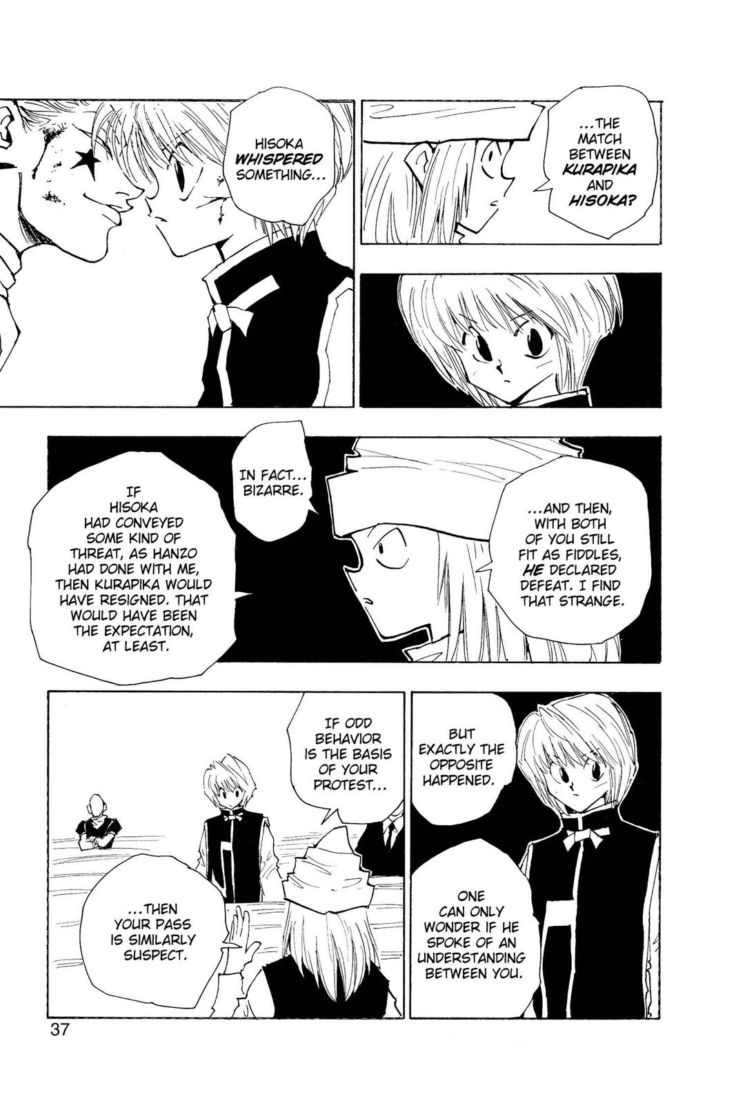 Read Hunter x Hunter chapter 37 image 10 on Lezhin