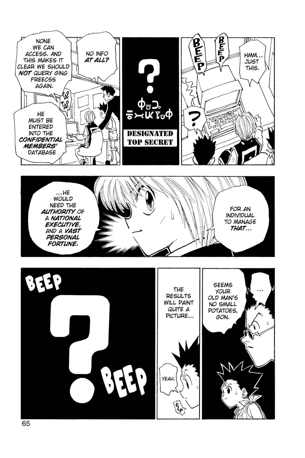 Read Hunter x Hunter chapter 38 image 18 on Lezhin