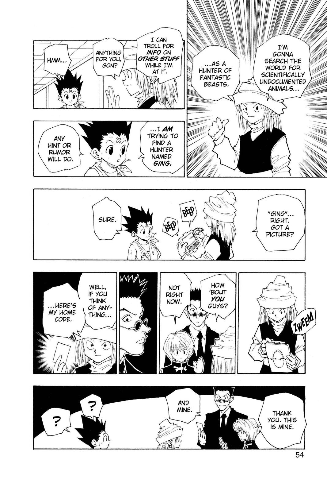 Read Hunter x Hunter chapter 38 image 7 on Lezhin