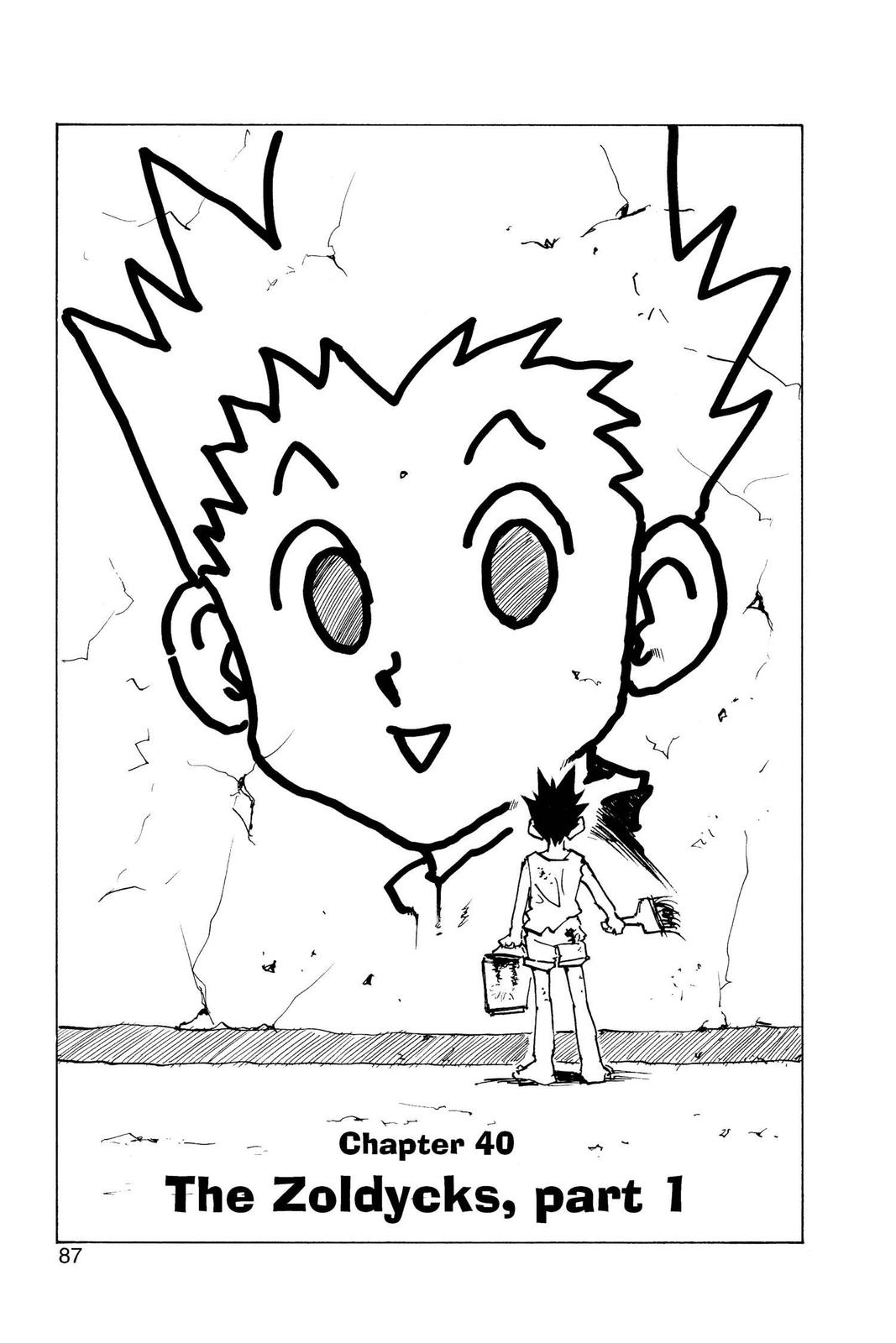 Read Hunter x Hunter chapter 40 image 0 on Lezhin