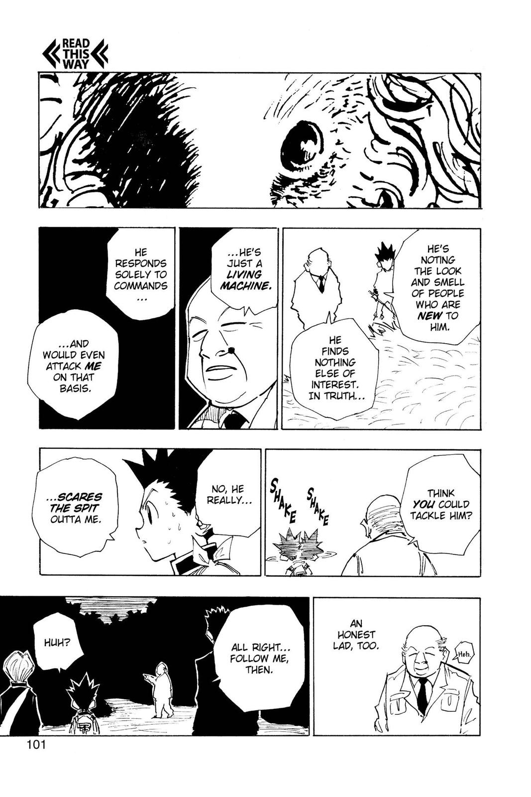 Read Hunter x Hunter chapter 40 image 14 on Lezhin
