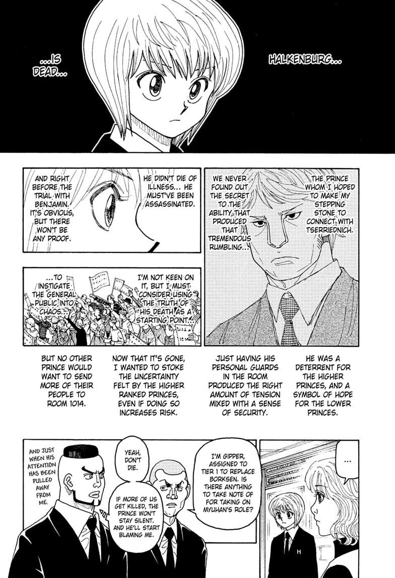 Read Hunter x Hunter chapter 411 image 11 on Lezhin