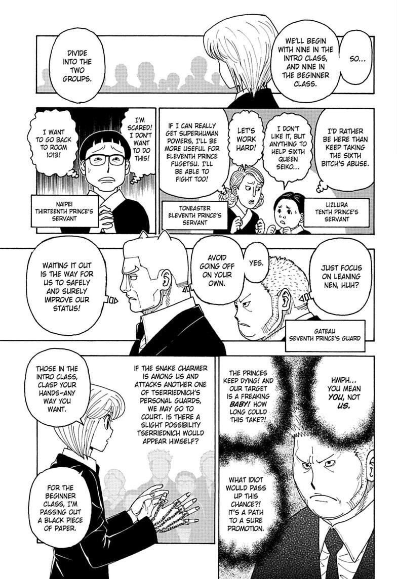 Read Hunter x Hunter chapter 411 image 12 on Lezhin