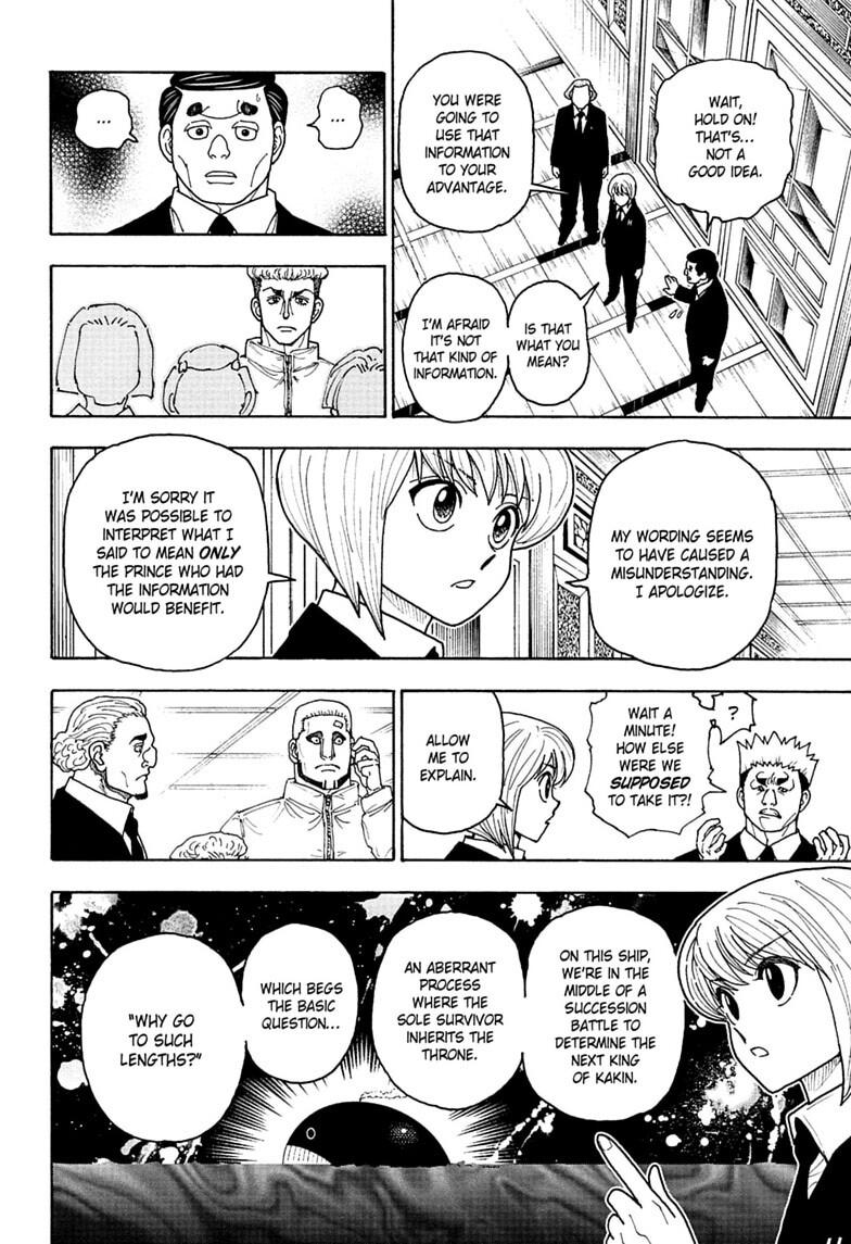 Read Hunter x Hunter chapter 411 image 15 on Lezhin
