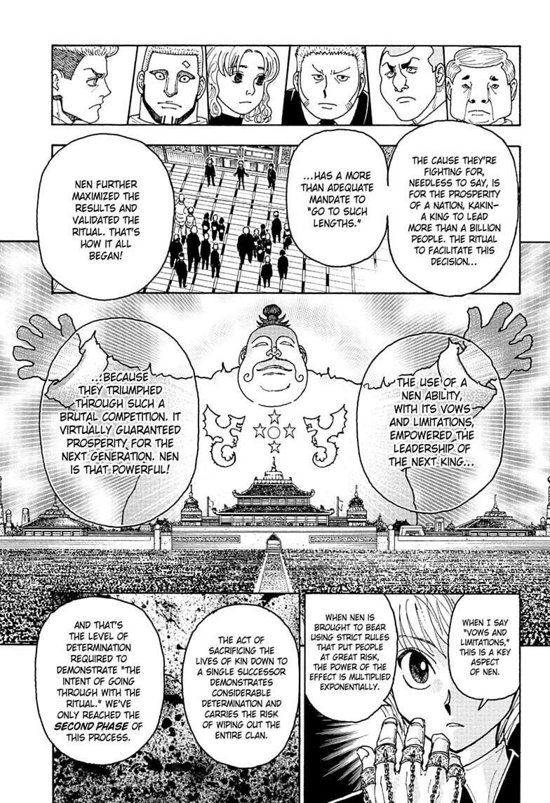 Read Hunter x Hunter chapter 411 image 16 on Lezhin