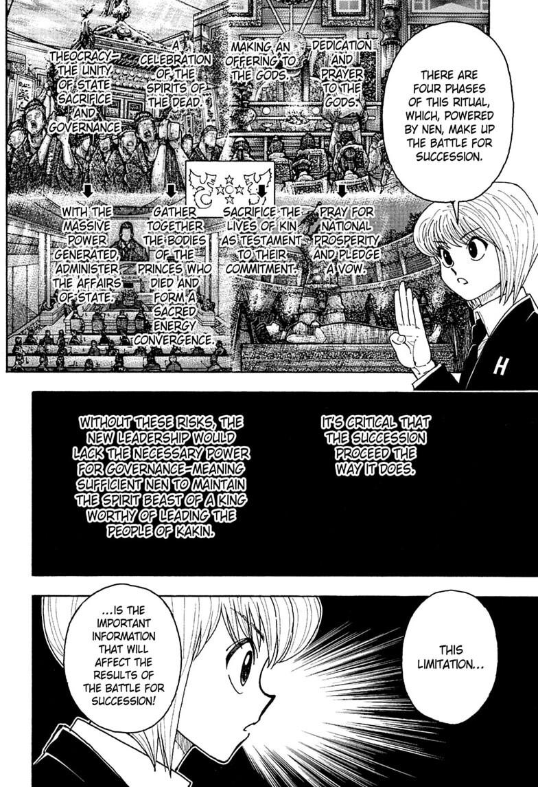 Read Hunter x Hunter chapter 411 image 17 on Lezhin