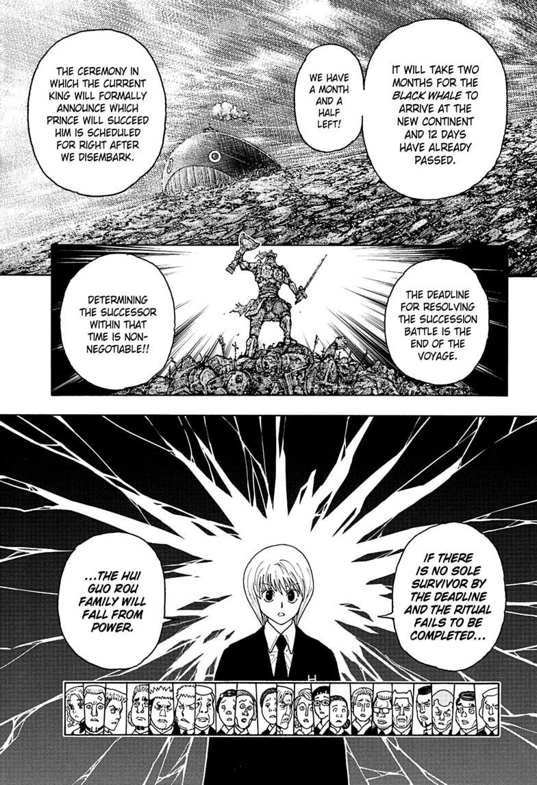 Read Hunter x Hunter chapter 411 image 18 on Lezhin