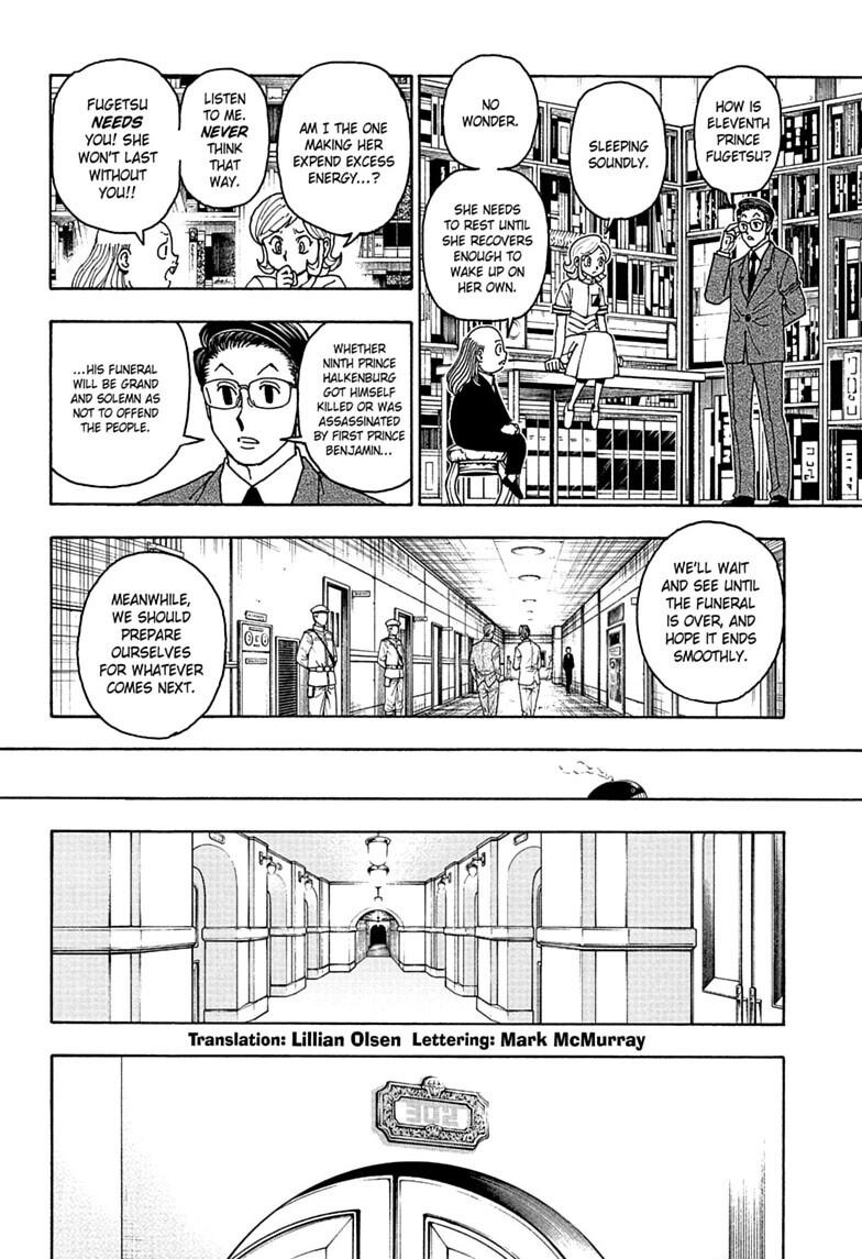 Read Hunter x Hunter chapter 411 image 3 on Lezhin