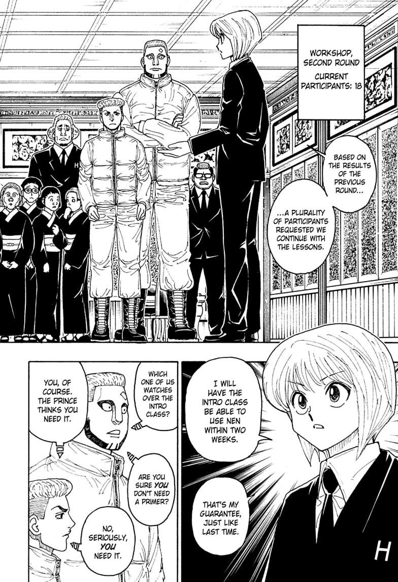 Read Hunter x Hunter chapter 411 image 7 on Lezhin