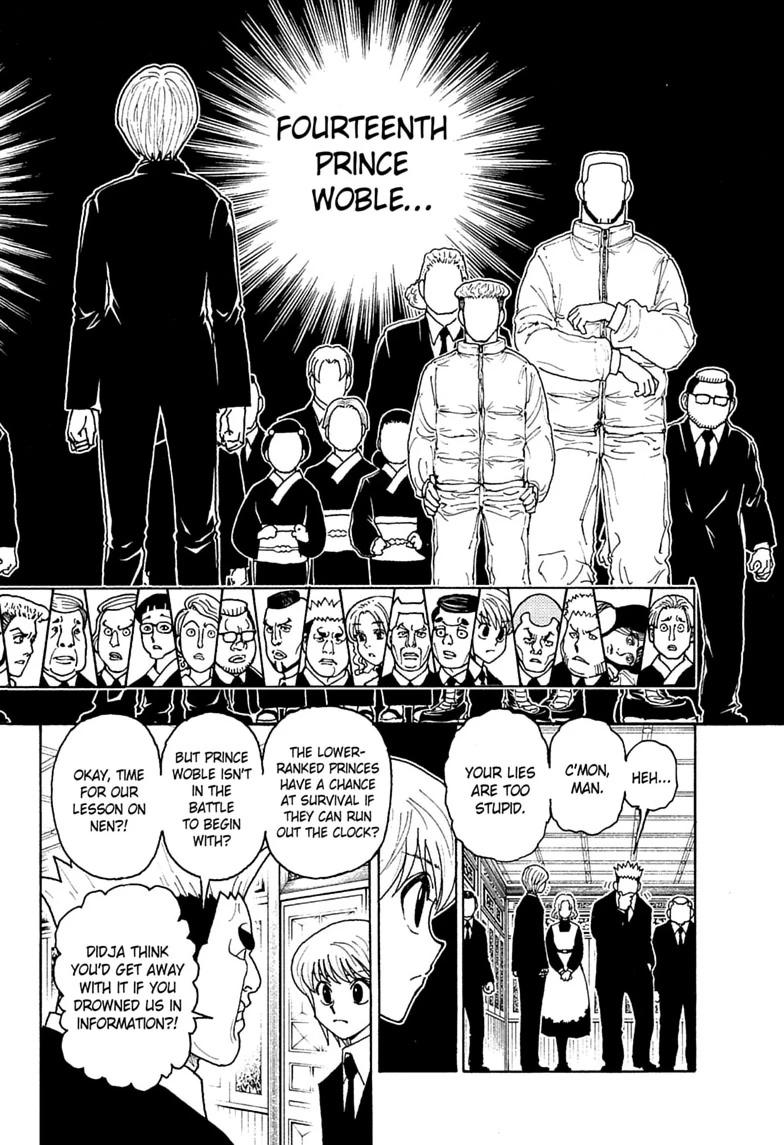 Read Hunter x Hunter chapter 412 image 1 on Lezhin