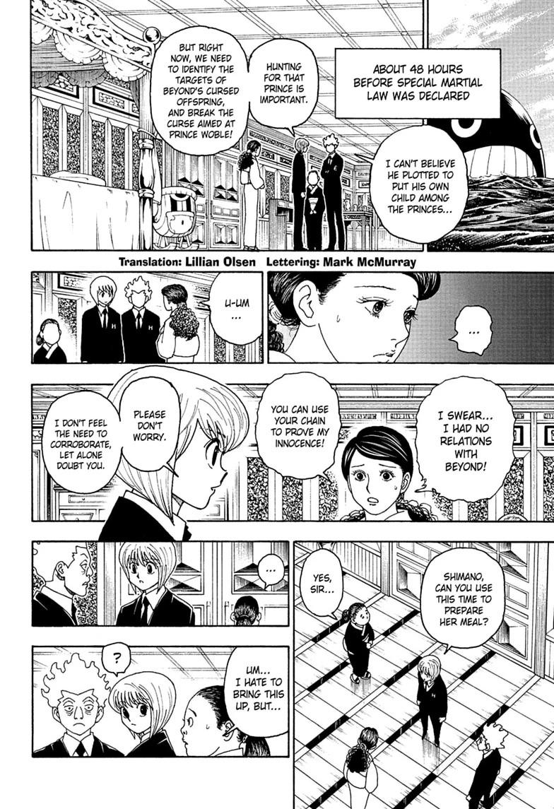 Read Hunter x Hunter chapter 412 image 3 on Lezhin