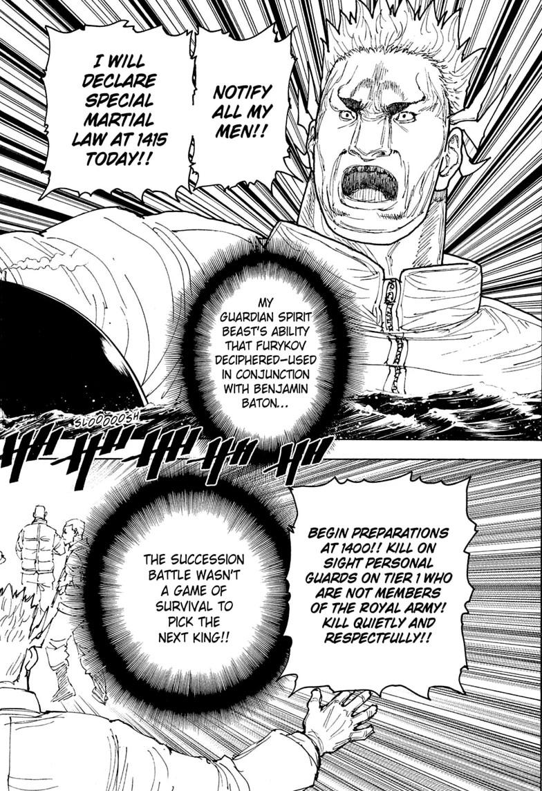 Read Hunter x Hunter chapter 413 image 13 on Lezhin