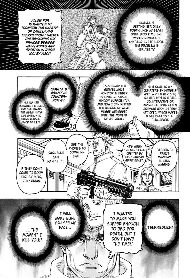 Read Hunter x Hunter chapter 413 image 16 on Lezhin