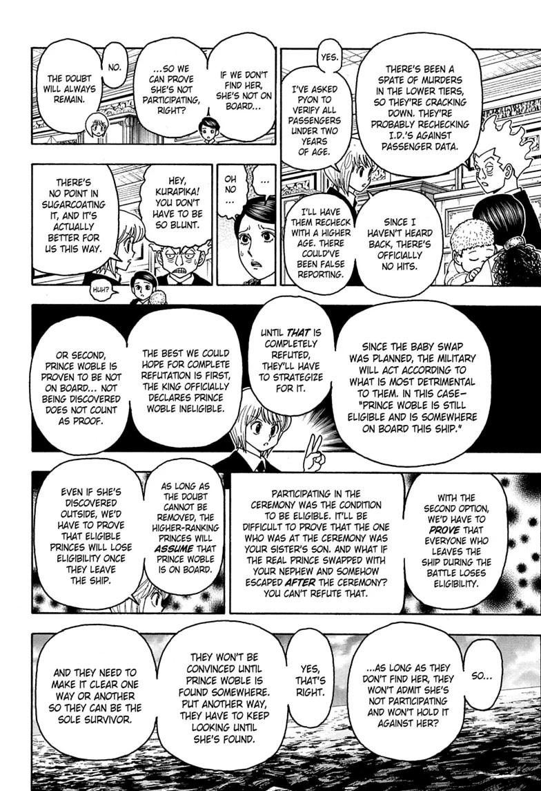 Read Hunter x Hunter chapter 414 image 13 on Lezhin
