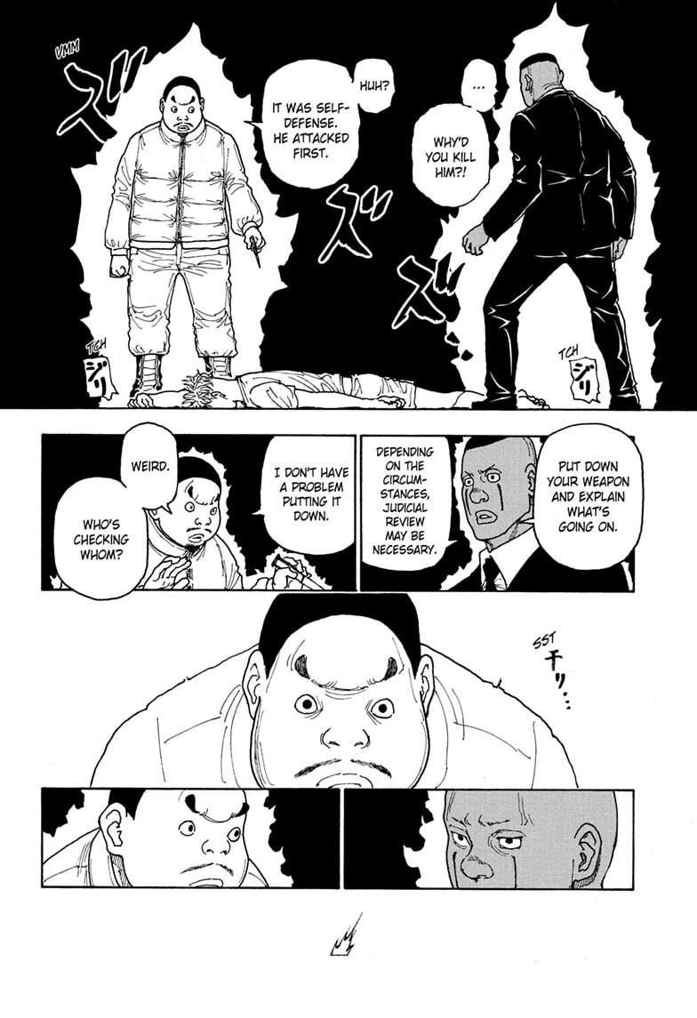 Read Hunter x Hunter chapter 414 image 5 on Lezhin