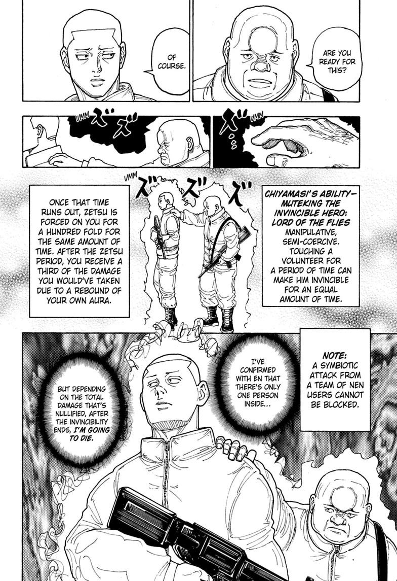Read Hunter x Hunter chapter 414 image 7 on Lezhin