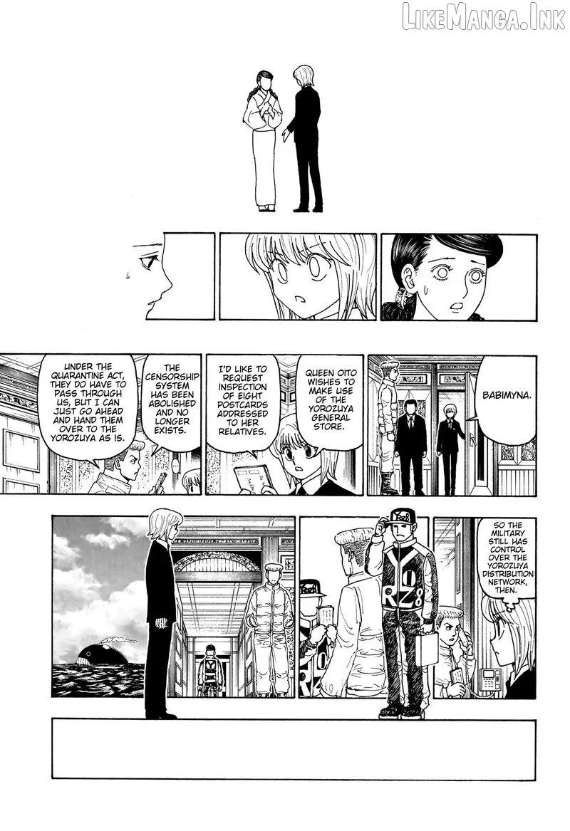 Read Hunter x Hunter chapter 415 image 10 on Lezhin