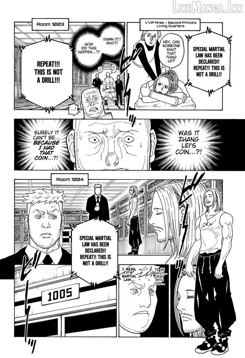 Read Hunter x Hunter chapter 415 image 12 on Lezhin