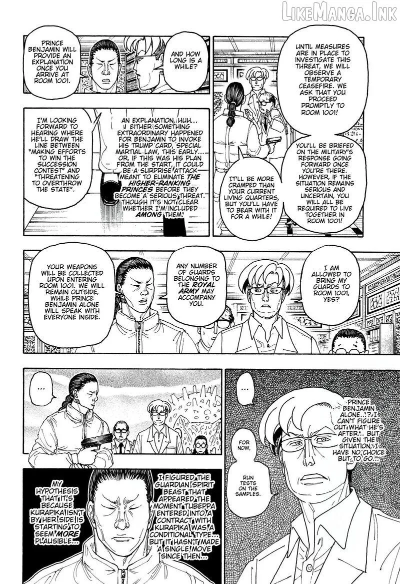 Read Hunter x Hunter chapter 415 image 14 on Lezhin