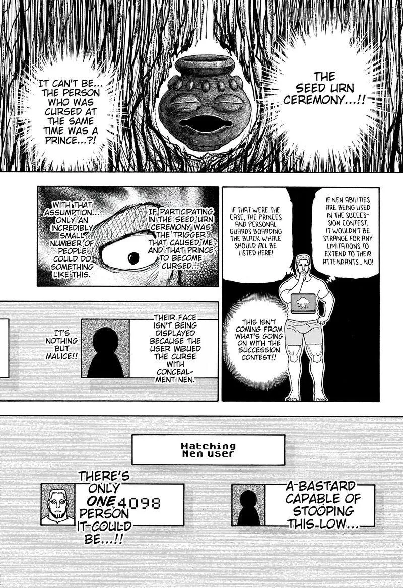 Read Hunter x Hunter chapter 415 image 2 on Lezhin